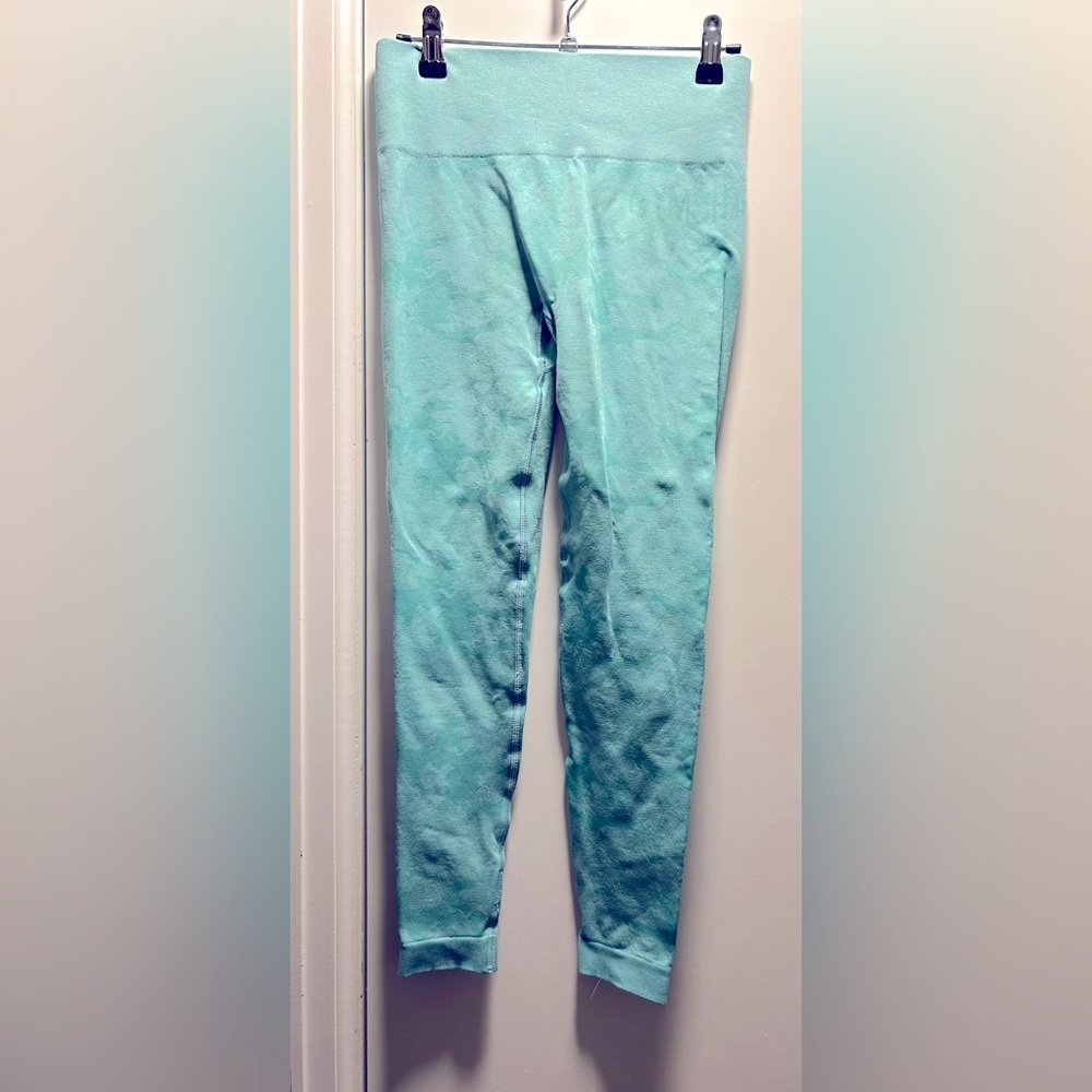Medium Teal Gymshark Leggings